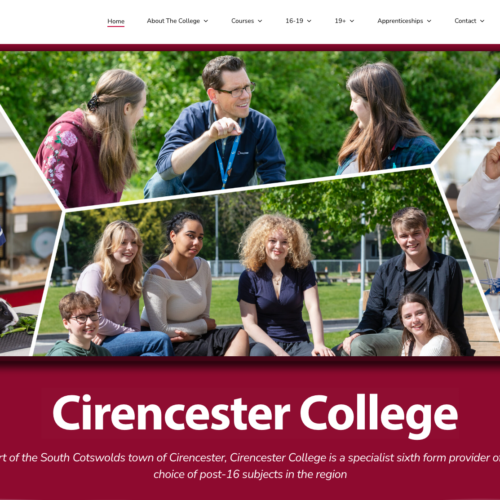 Cirencester College Website
